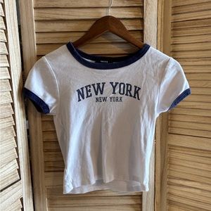 New York baby tee